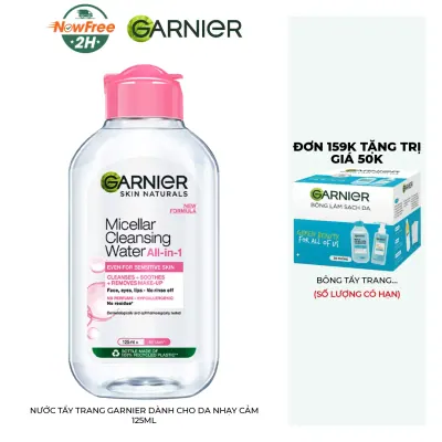 Nước Tẩy Trang Garnier Dành Cho Da Nhạy Cảm 125ml