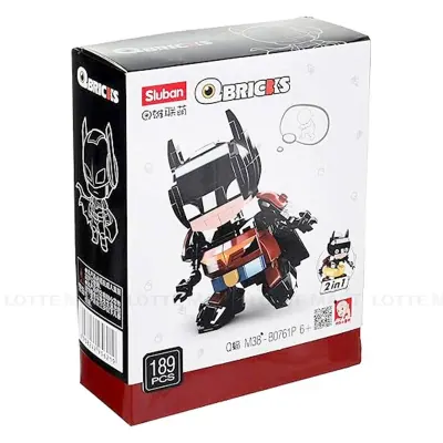 Đồ Chơi Lắp Ráp Siêu Anh Hùng Batman Sluban M38-B0761P (189 Chi Tiết)