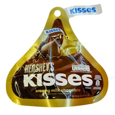 Kẹo Sô Cô La Kem Sữa Kisses Hershey's Gói 36g