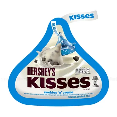 Socola Trắng Hershey's Kisses Nuggets Cookies 'N' Creme Gói 146g