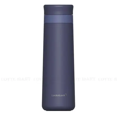 Bình Giữ Nhiệt LocknLock Touch Tumbler Màu Xanh Navy LHC4312NVY 450ml