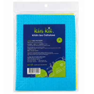Lốc 3 Khăn Cellulose Kinkit 17x21cm