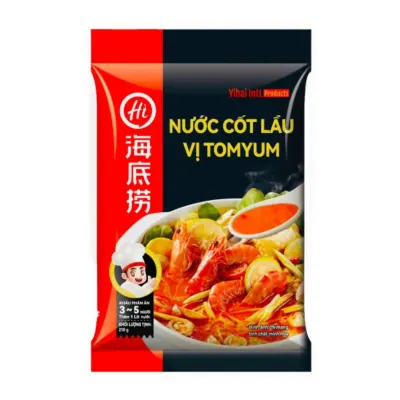 Cốt Lẩu Tomyum Chua Cay Haidilao Gói 210g