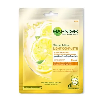 Mặt Nạ Garnier Tinh Chất Yuzu Làm Sáng Da & Mờ Thâm 28g