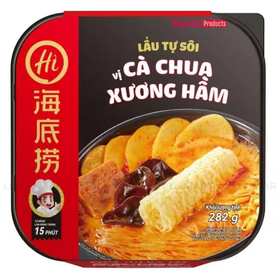 Lẩu Tự Sôi Haidilao Vị Cà Chua Xương Hầm Hộp 282g