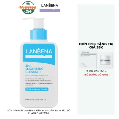 Sữa Rửa Mặt Lanbena Kiểm Soát Dầu, Sạch Sâu Lỗ Chân Lông 236ml