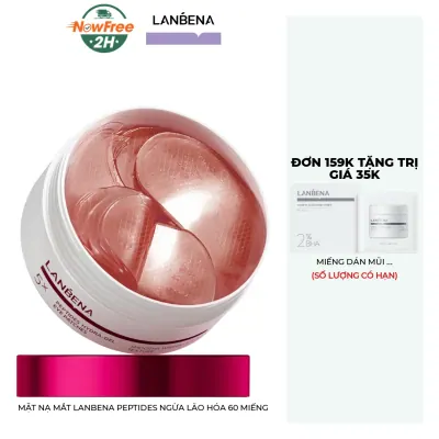 Mặt Nạ Mắt Lanbena Peptides Ngừa Lão Hóa 60 Miếng