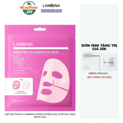 Mặt Nạ Thạch Lanbena Pdrn Dưỡng Ẩm, Giúp Da Căng Bóng 34g