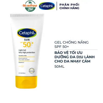 Gel Chống Nắng Cetaphil Dịu Lành Cho Da Nhạy Cảm 50ml