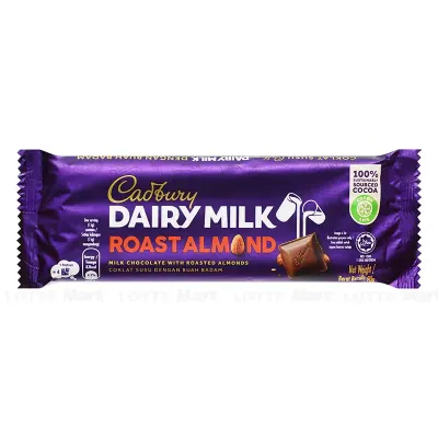 Socola Hạnh Nhân Cadbury Dairy Milk Thanh 80g