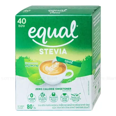 Đường Ăn Kiêng Cỏ Ngọt Equal Stevia Hộp 80g