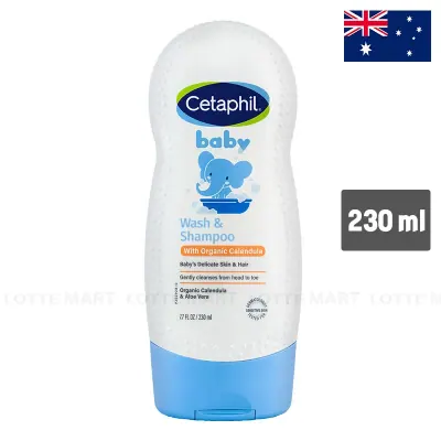 Sữa Tắm Gội Cho Bé Cetaphil Baby Hoa Cúc Calendula Hữu Cơ 230ml