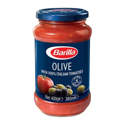 Sốt Cà Chua và Ô Liu Barilla Hũ 400g