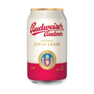 Bia Vàng 5% Budvar Lon 330ml