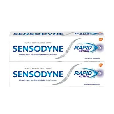 Bộ 02 Kem Đánh Răng Sensodyne Rapid Action 100g
