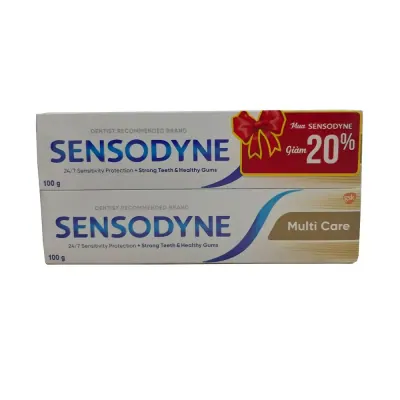 2 Kem Đánh Răng Sensodyne Multi Care 100g