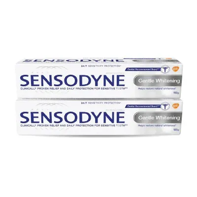 2 Kem Đánh Răng Sensodyne Trắng Sáng 160g
