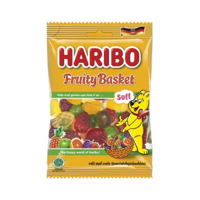 Kẹo Dẻo Haribo Fruity Basket 80g