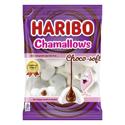 Kẹo Xốp Haribo Choco Soft 62g
