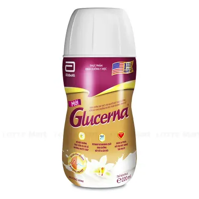 Sữa Bột Pha Sẵn Abbott Glucerna Hương Vani Chai 220ml