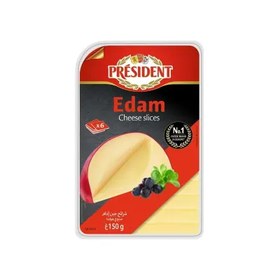 Phô Mai Lát Edam President 150g - CX - F