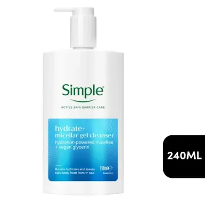 Sữa Rửa Mặt Simple Hydrated + Dưỡng Ẩm 240ml