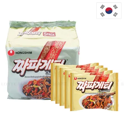 Lốc 5 Gói Mì Chapagetti Nongshim 140g