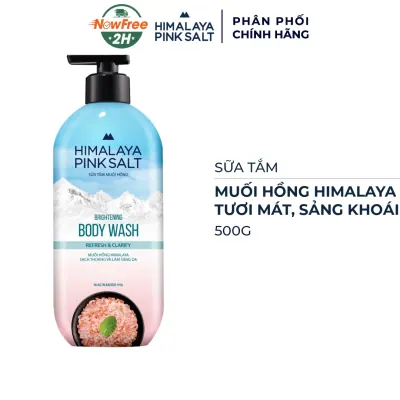 Sữa Tắm Muối Hồng Himalaya Pink Salt Tươi Mát, Sảng Khoái 500g