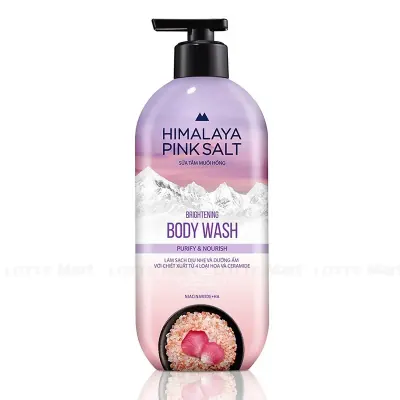 Sữa Tắm Muối Hồng Himalaya Pink Salt Làm Sạch và Dưỡng Ẩm Da 500g