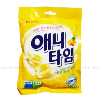 Kẹo Lotte Anytime Chanh 60g
