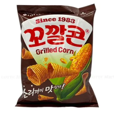 Snack Bắp Hình Nón Lotte Vị Bắp Nướng Gói 67g