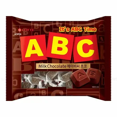 Kẹo Socola ABC Lotte Gói 187g