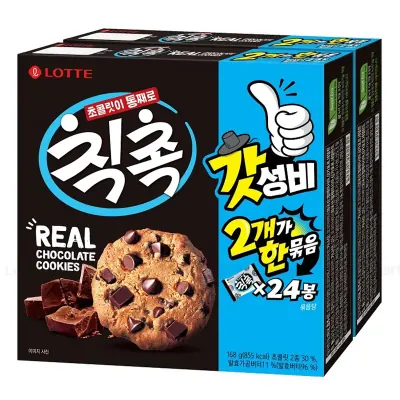 Bánh Quy ChicChoc Lotte Original 336g (168g x 2 Hộp)