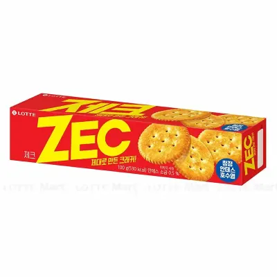 Bánh Quy Mặn ZEC Lotte Hộp 100g