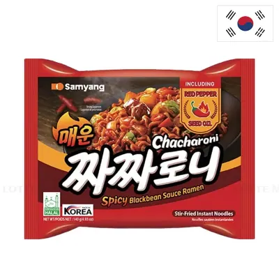 Mì Ăn Liền Samyang Jjajang Cay Gói 140g