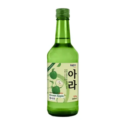 Rượu Soju Korice Hương Táo 12% ABV 360ml