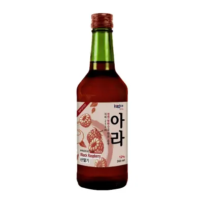 Rượu Soju Korice Hương Phúc Bồn Tử 12% ABV 360ml
