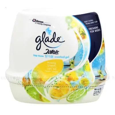 Sáp Thơm Glade Hương Chanh Hộp 180g