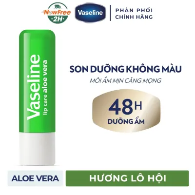 Son Dưỡng Môi Vaseline Chiết Xuất Lô Hội 4.8g