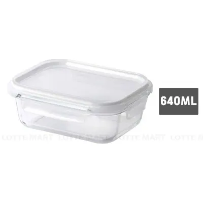 Hộp Thủy Tinh Chữ Nhật Lock&Lock LTG103 640ml