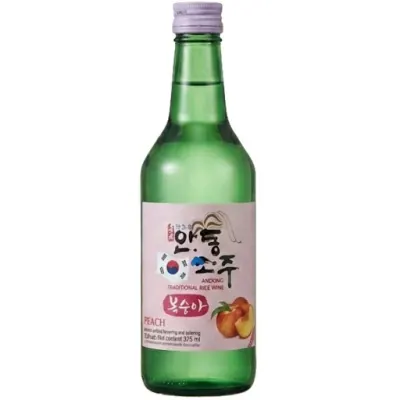 Rượu Soju Andong Vị Đào 12% 375ml