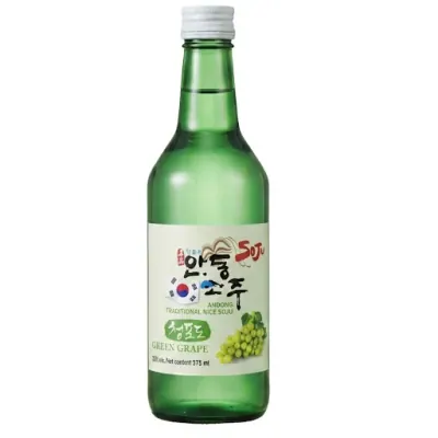 Rượu Soju Andong Vị Nho 12% 375ml