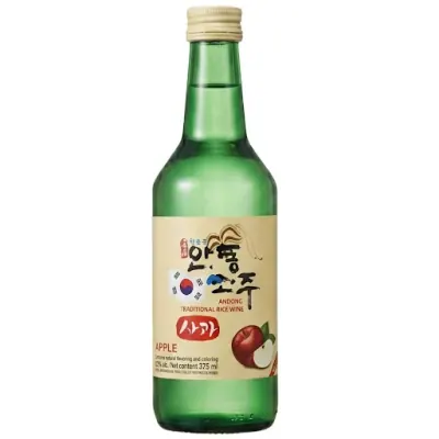 Rượu Soju Andong Vị Táo 12% 375ml