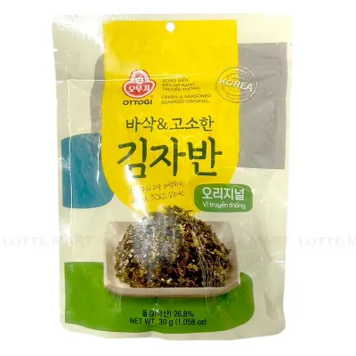 Rong Biển Sấy Mè Rang Truyền Thống Ottogi Túi 30g