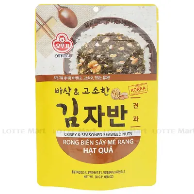 Rong Biển Sấy Mè Rang Hạt Quả Ottogi Túi 30g