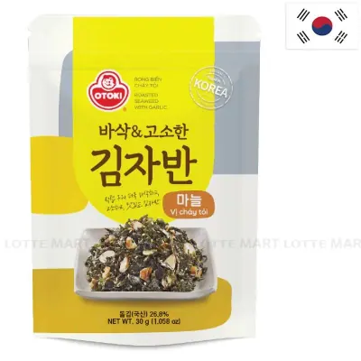 Rong Biển Ăn Liền Ottogi Cháy Tỏi Gói 30g