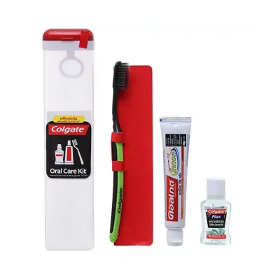 Bộ Bàn Chải Đánh Răng Du Lịch Colgate Charcoal