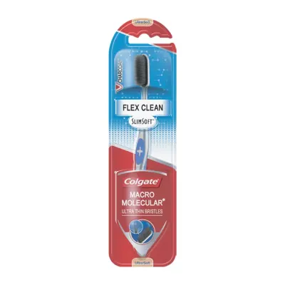 Bàn Chải Đánh Răng Colgate Slimsoft Flex Clean Charcoal