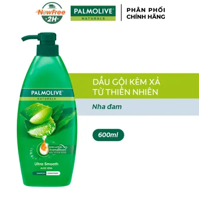 Dầu Gội Xả Palmolive Dưỡng Tóc Chắc Khoẻ Từ Nha Đam 600ml