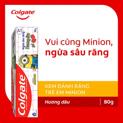 Kem Đánh Răng Trẻ Em Colgate Minions 80g